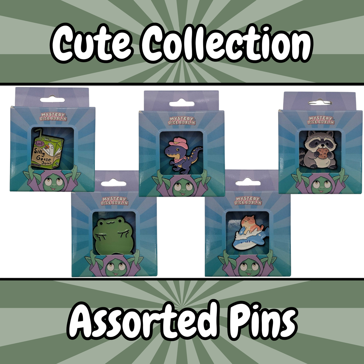 Assorted Cute Pins (SINGLE PIN)