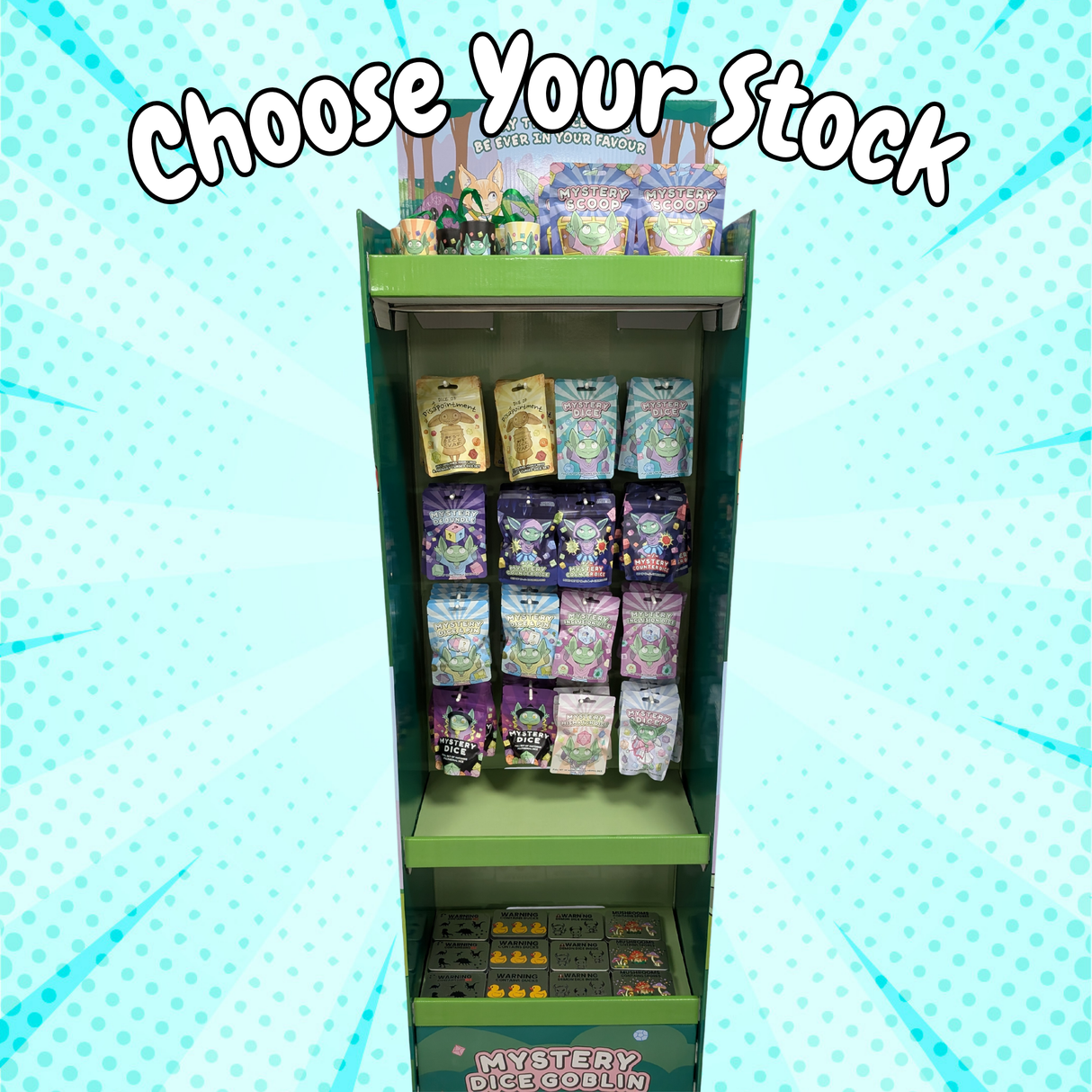Large POS Stand (171 X 51 X 30 CM)
