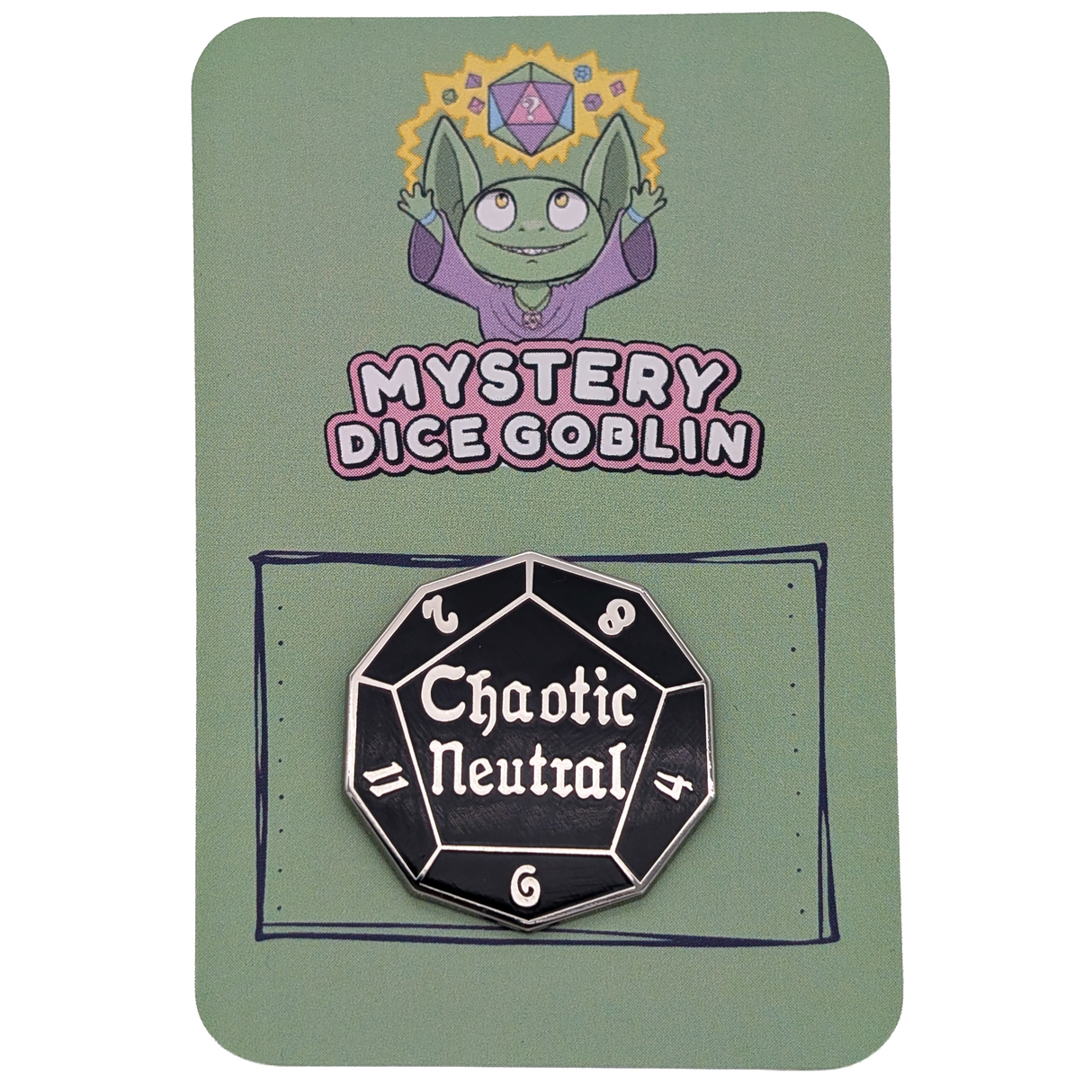 Chaotic Neutral RPG Pin