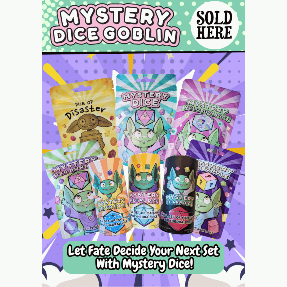 A3 Stocked Here Poster