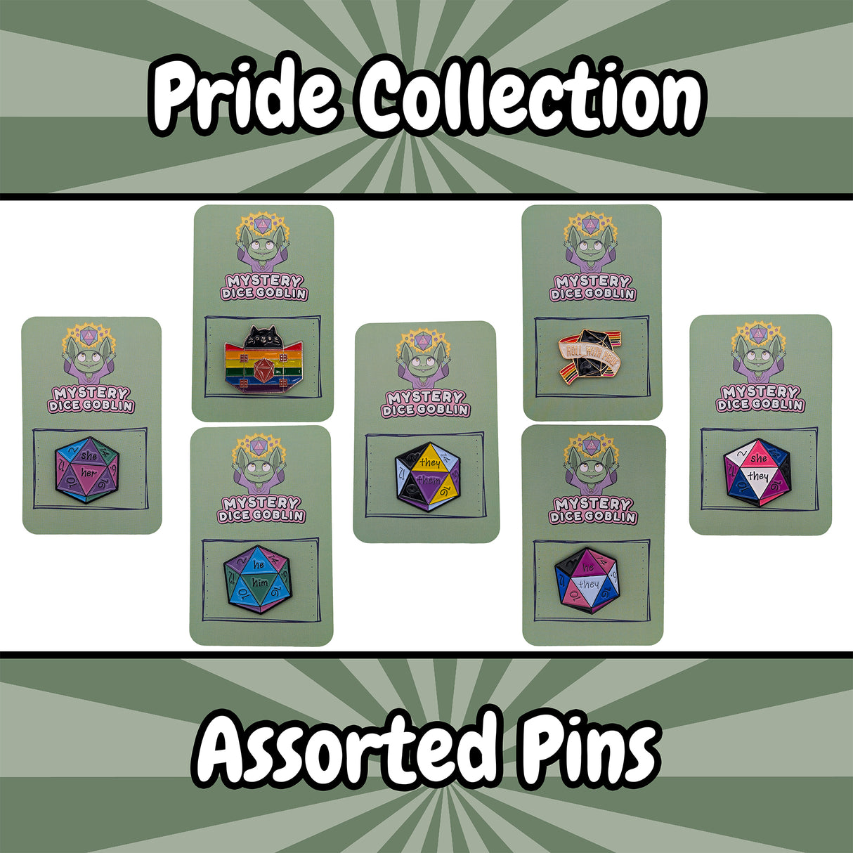 Assorted Pride Pins