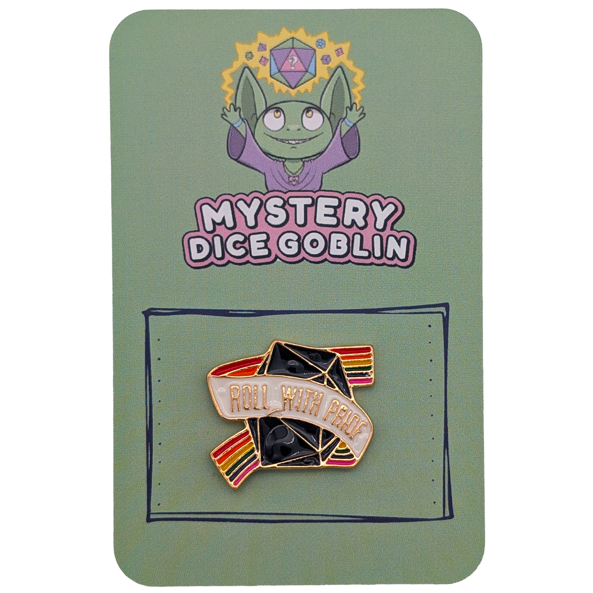 Roll With Pride Pin