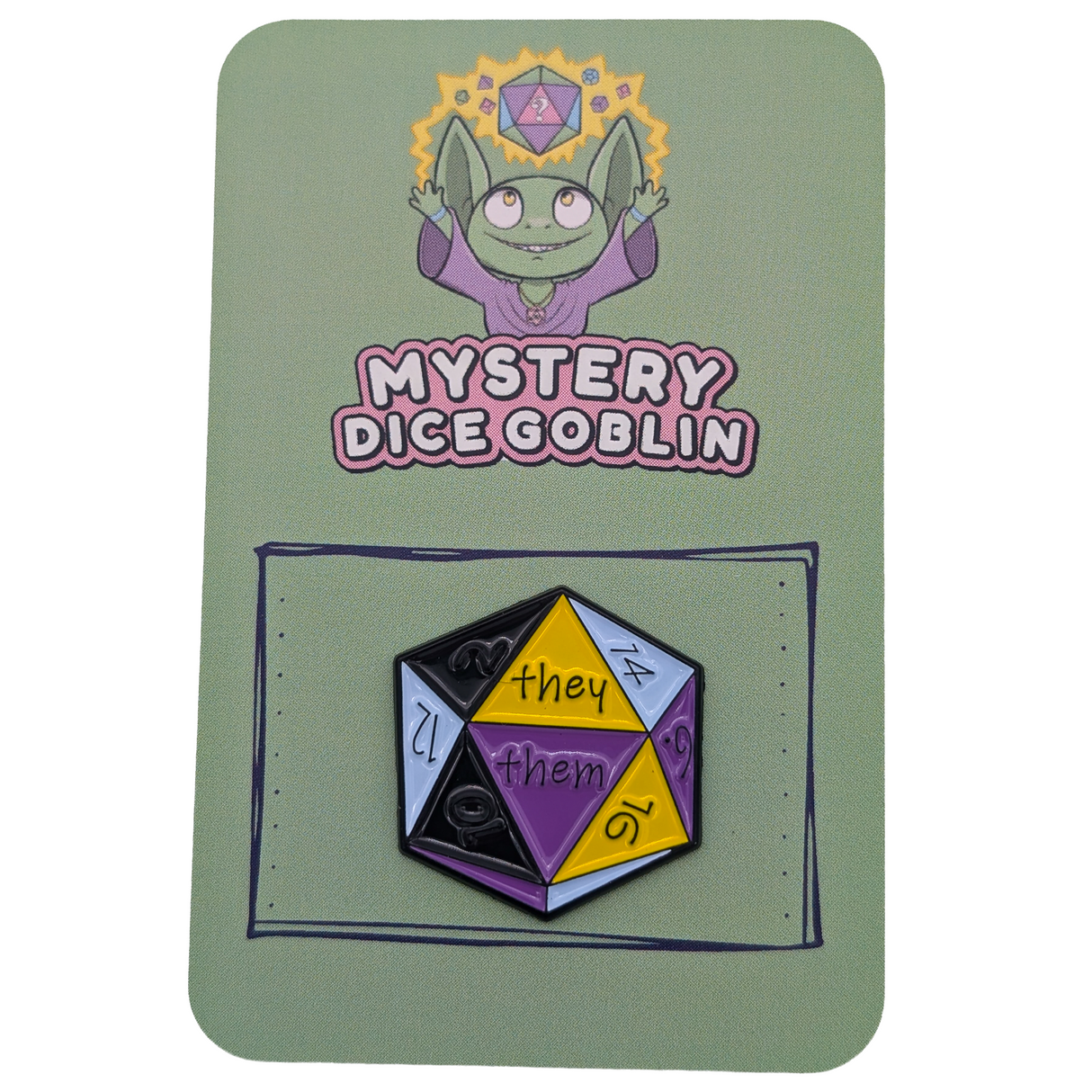 They/Them Pride Pin