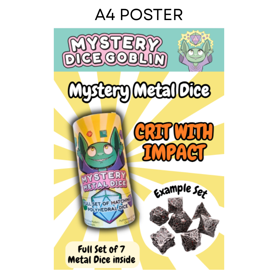 Mystery Metal Dice poster